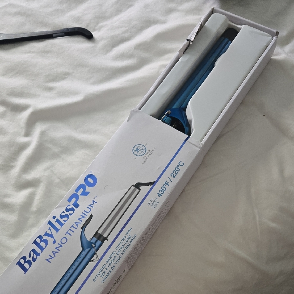 BaBylissPRO Nano Titanium Curling Iron